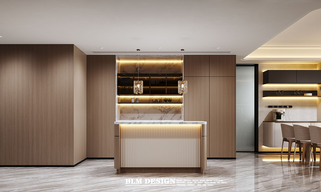 现代-白龙马效果图