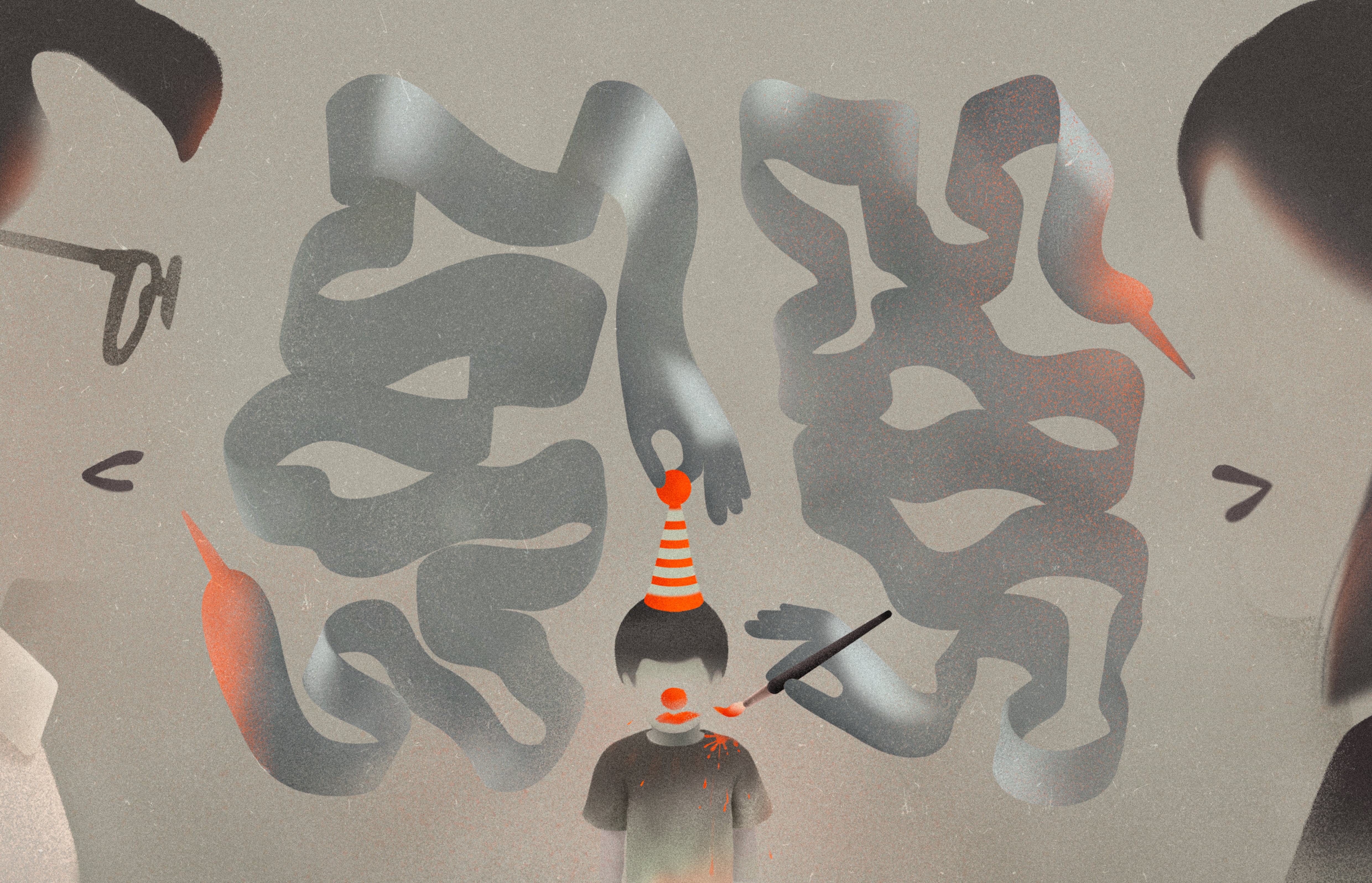 语言是武器,不要让它对准你的孩子-Miiii龙嫣的公益插画 |365天的好设计NO.133