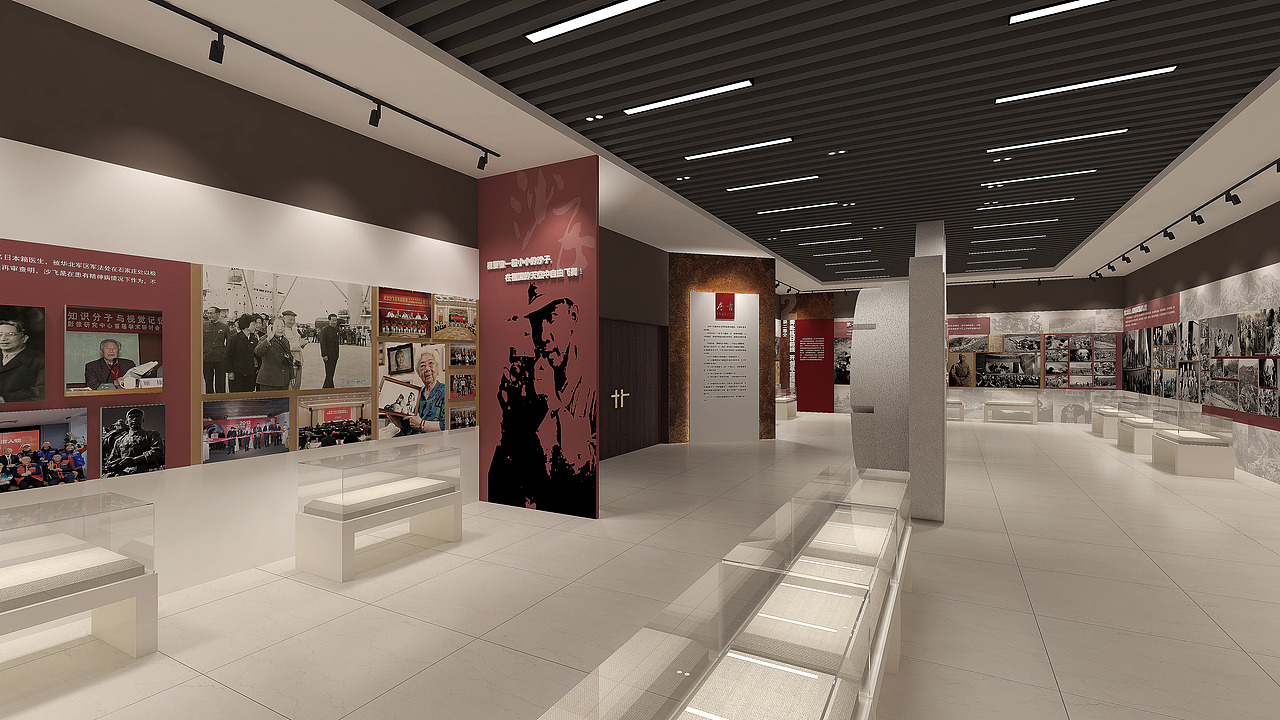 沙飞纪念馆（图ZMzk1NTc3NzI0） - 展陈设计 - 站酷设计师垚垚设计原创素材 - 站酷ZCOOL