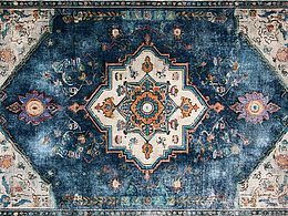 波斯地毯风格-复古磨损