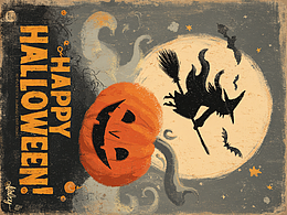 万圣节-家装地毯/盖毯-南瓜