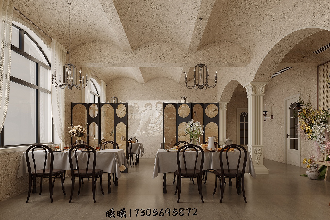 星夜公司 | 复古美学餐厅：一场时空交错的用餐之旅（图ZMzk1NTg1NTcy） - 酒店餐饮设计 - 站酷设计师子曦666原创素材 - 站酷ZCOOL