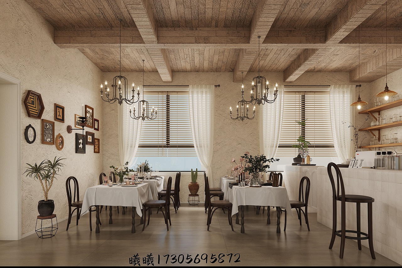 星夜公司 | 复古美学餐厅：一场时空交错的用餐之旅（图ZMzk1NTg1NTg0） - 酒店餐饮设计 - 站酷设计师子曦666原创素材 - 站酷ZCOOL