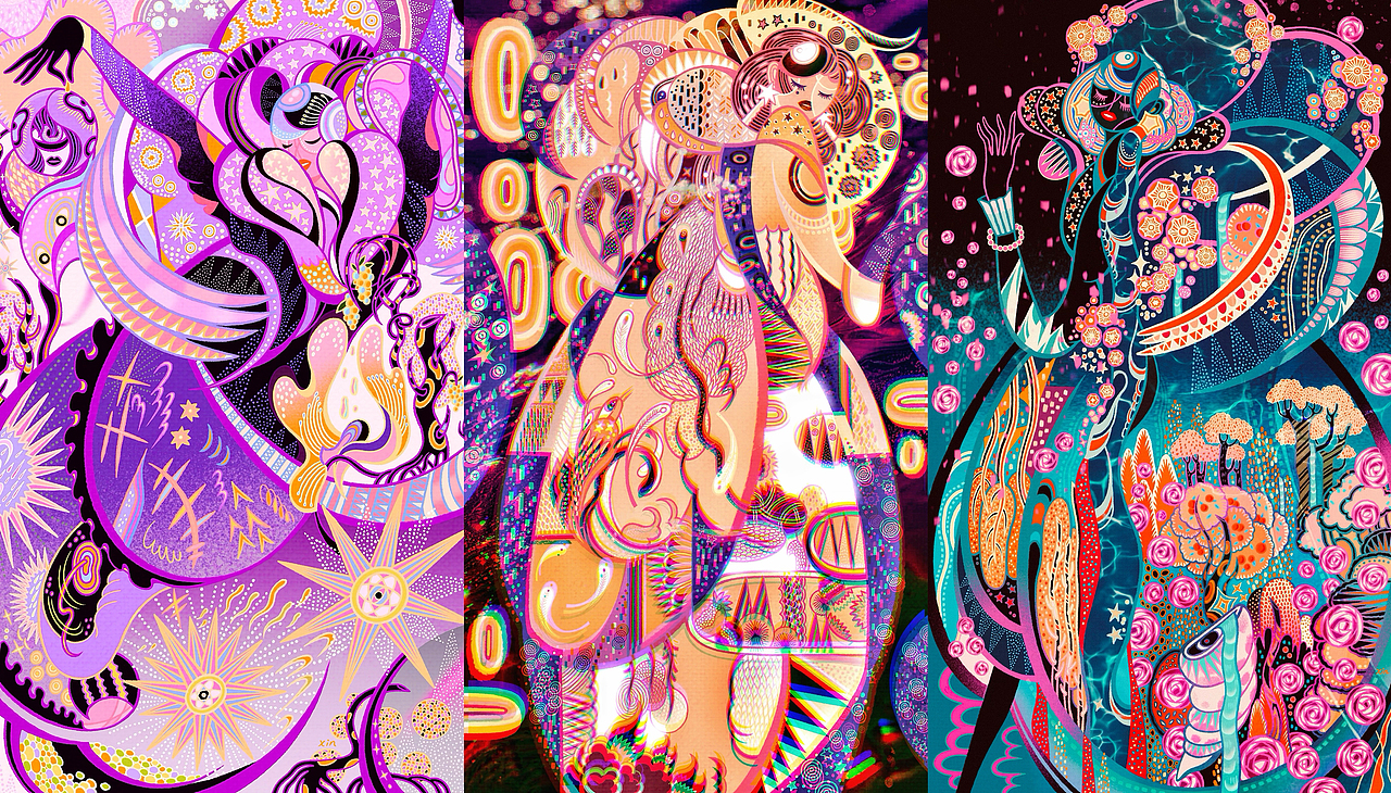 曾亦心插画作品合集 Illustrations Collection 2025（图ZMzk1NTg4ODAw） - 艺术插画 - 站酷设计师曾亦心原创素材 - 站酷ZCOOL