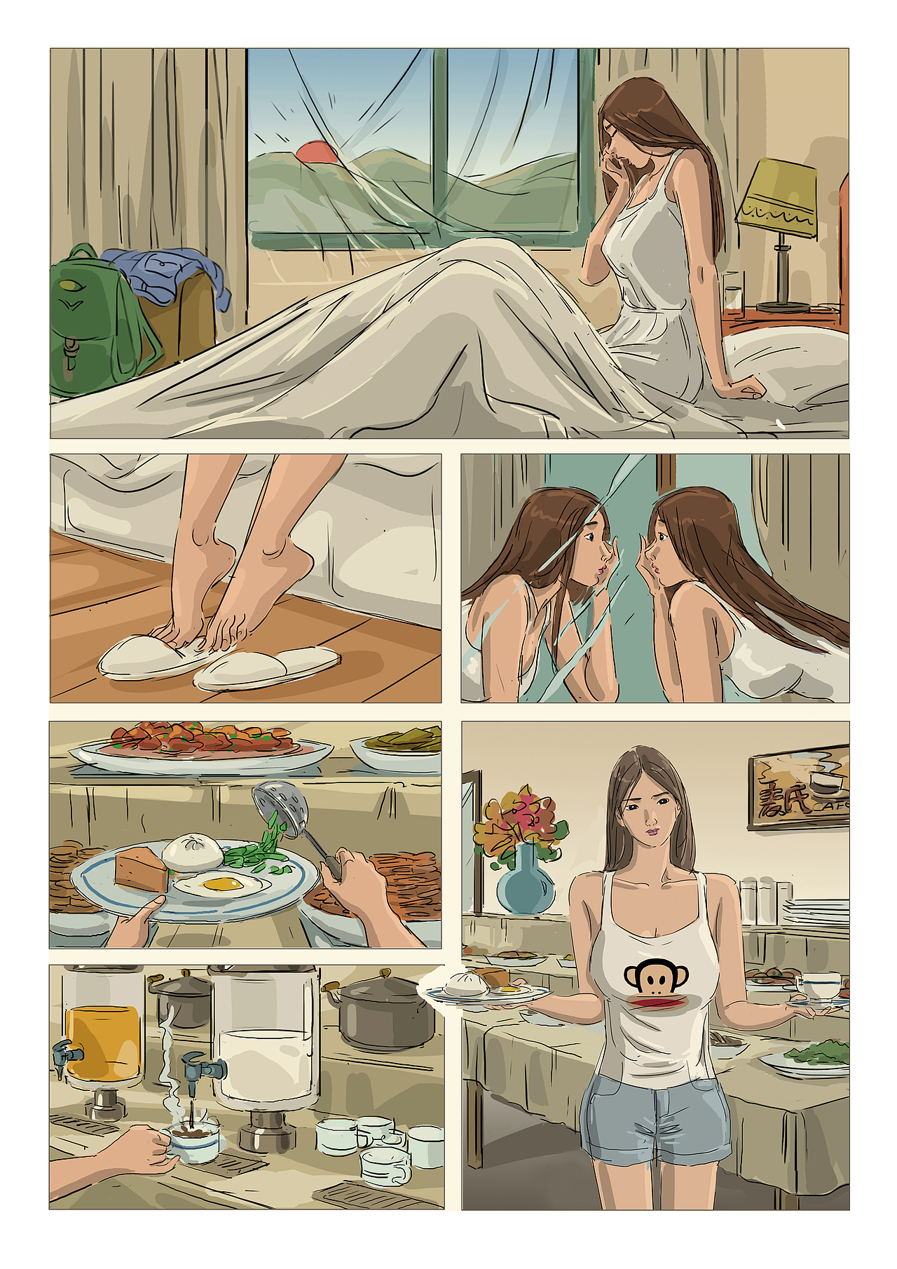 《那年夏天》P9（图ZMzk1NTkyMjEy） - 创作习作 - 站酷设计师随笔者原创素材 - 站酷ZCOOL