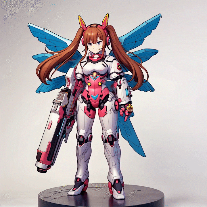 机甲系列(IP/插画)设计-机甲少女-星翼守护者（图ZMzk1NTkyODQw） - 概念设定 - 站酷设计师TMP美术设计原创素材 - 站酷ZCOOL