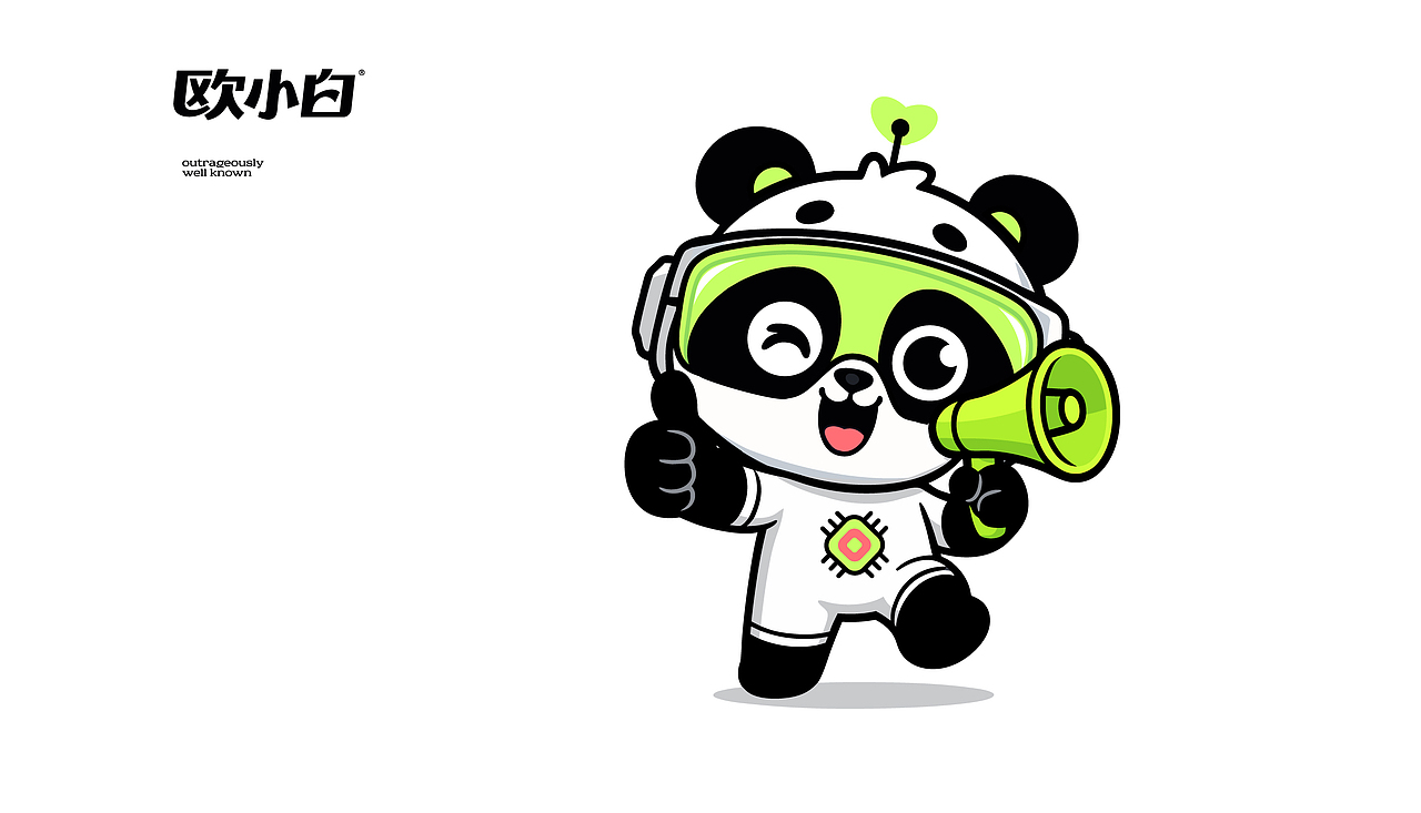 【橘鹿原创】欧小白超市品牌lgoo和IP设计（图ZMzk1NTkzMzYw） - IP形象 - 站酷设计师橘鹿品牌设计原创素材 - 站酷ZCOOL