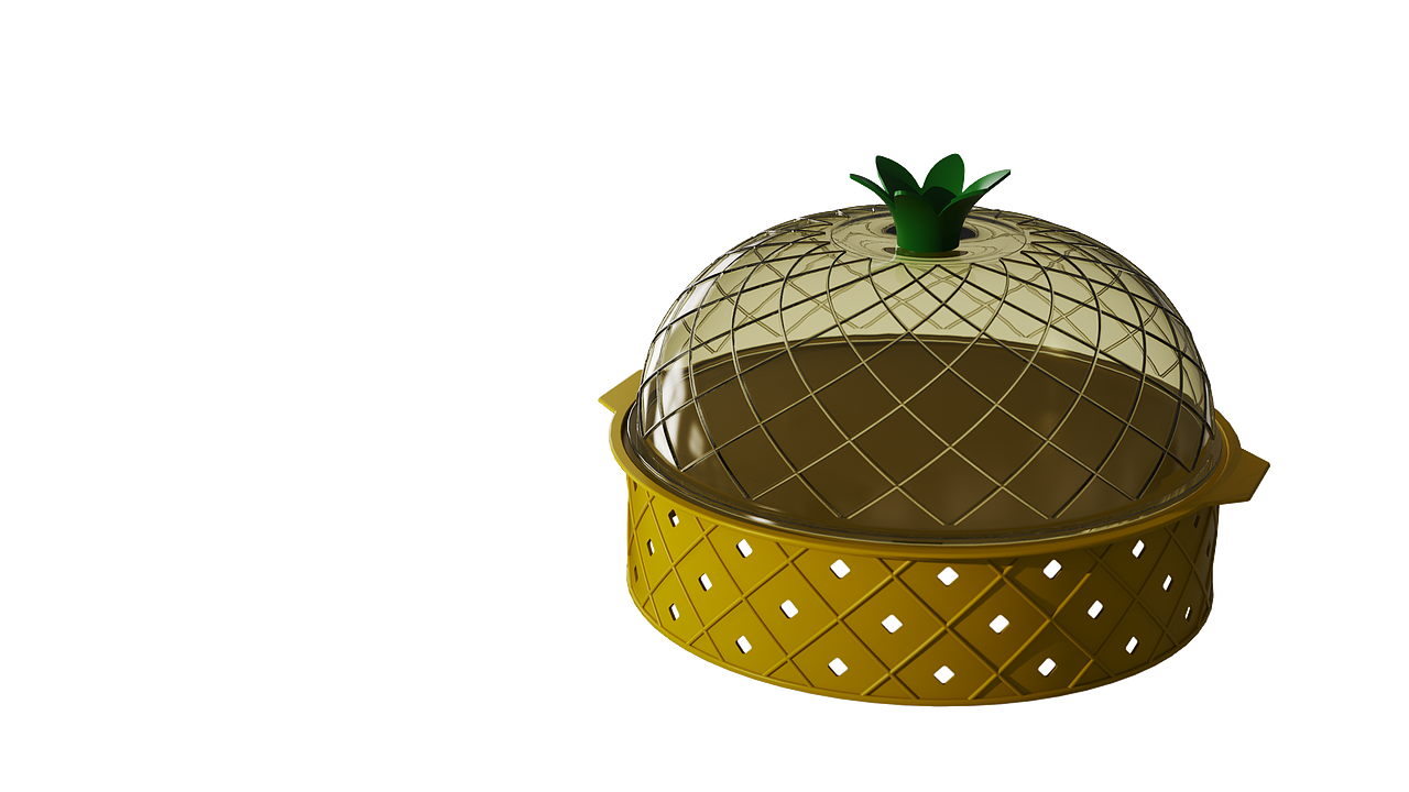 菠萝造型PET菜罩（图ZMzk1NjAyMDIw） - 生活用品 - 站酷设计师Odindesgin原创素材 - 站酷ZCOOL