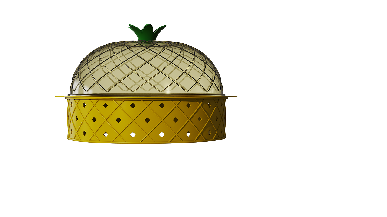 菠萝造型PET菜罩（图ZMzk1NjAyMDI0） - 生活用品 - 站酷设计师Odindesgin原创素材 - 站酷ZCOOL