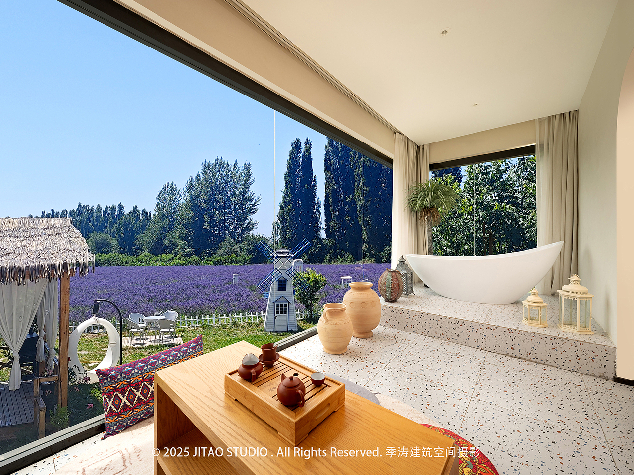 新疆酒店民宿摄影 | 晃晃村花田庭院民宿（图ZMzk1NjE4MTI0） - 环境/建筑摄影 - 站酷设计师季涛建筑摄影原创素材 - 站酷ZCOOL