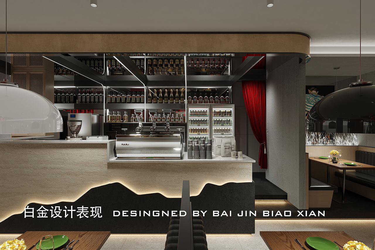 牛排餐厅 牛排店 餐饮空间 工装餐厅 餐饮店