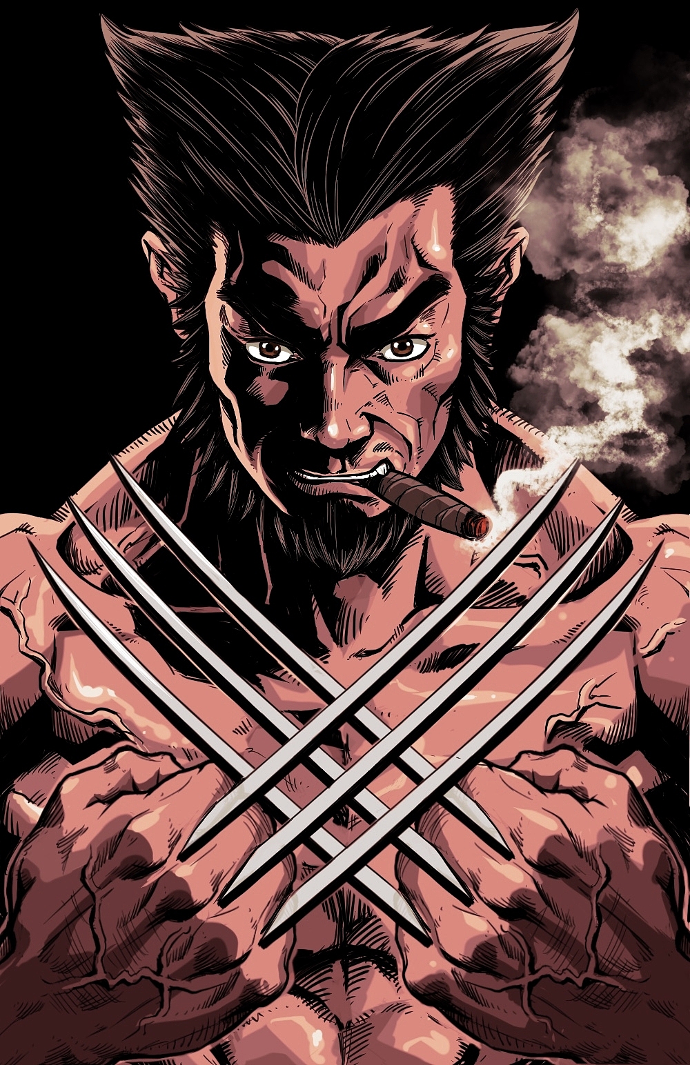 罗根（图ZMzk1NjI1Mzcy） - 单幅漫画 - 站酷设计师苍茫天下55原创素材 - 站酷ZCOOL