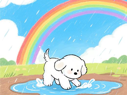 雨天☔️的快乐