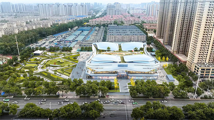 【建筑设计】石家庄白佛民生广场