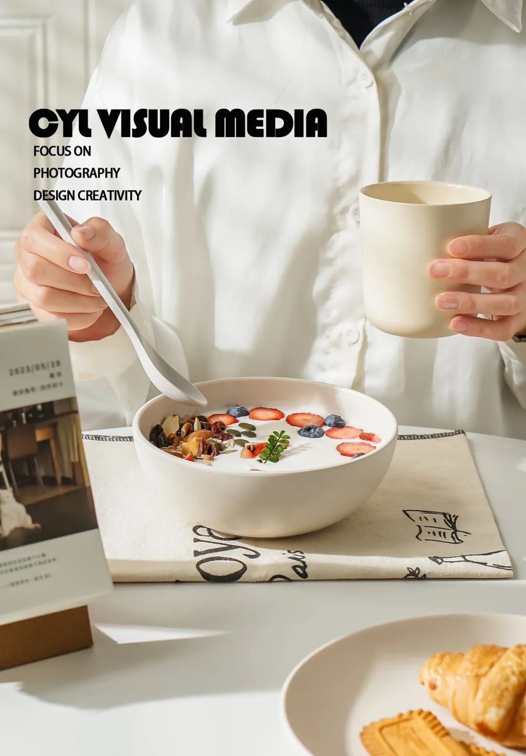 产品摄影|黑白餐具