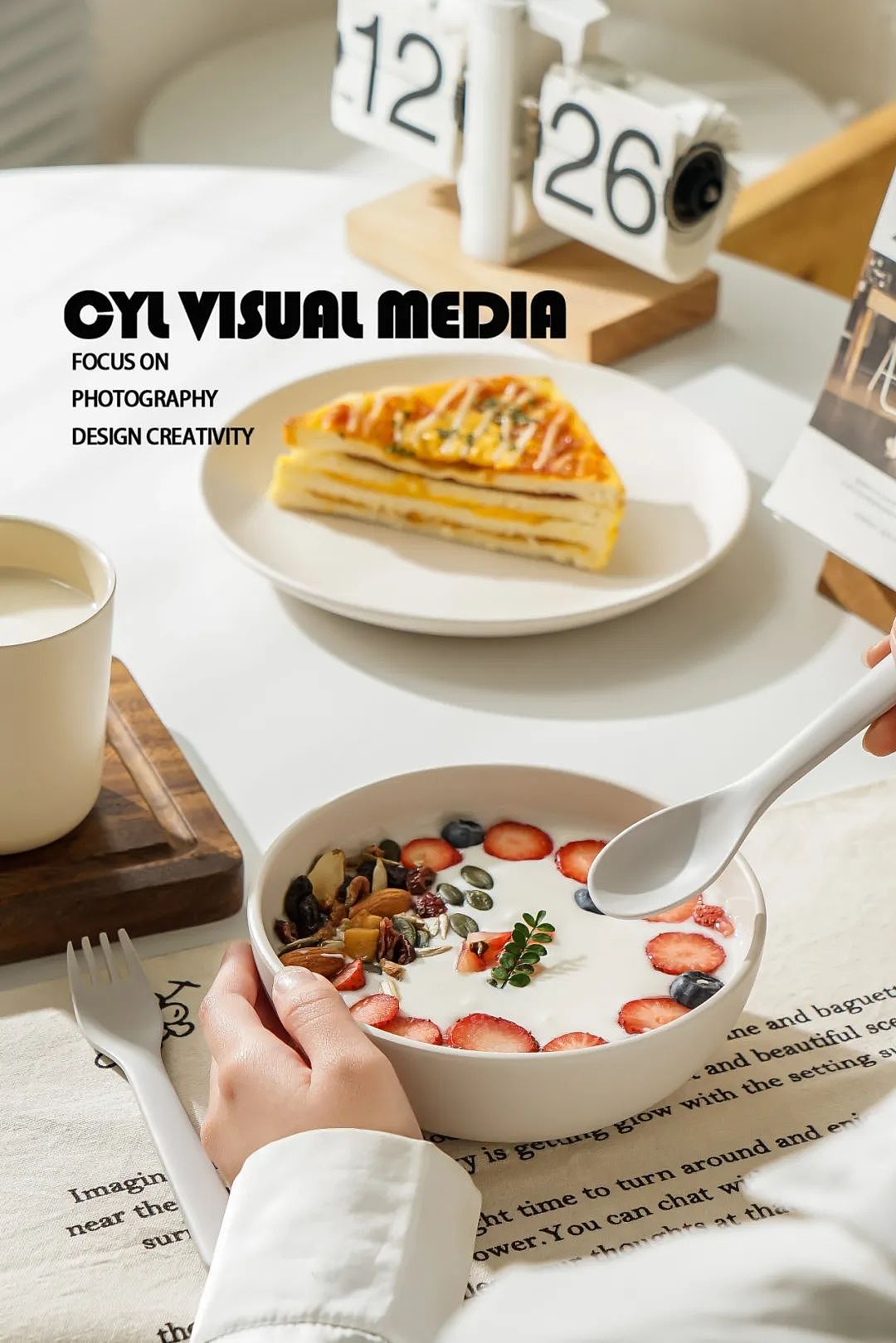 产品摄影|黑白餐具