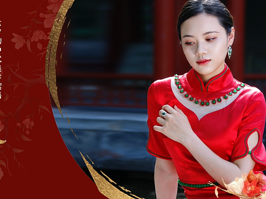 公众号排版丨了昱服饰 红映鹊桥，七夕的中式美学絮语