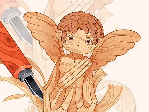 雕琢（个人主页-ZNzI0NDYwODQ=） - 艺术插画 - 站酷设计师我是黎明原创素材 - 站酷ZCOOL