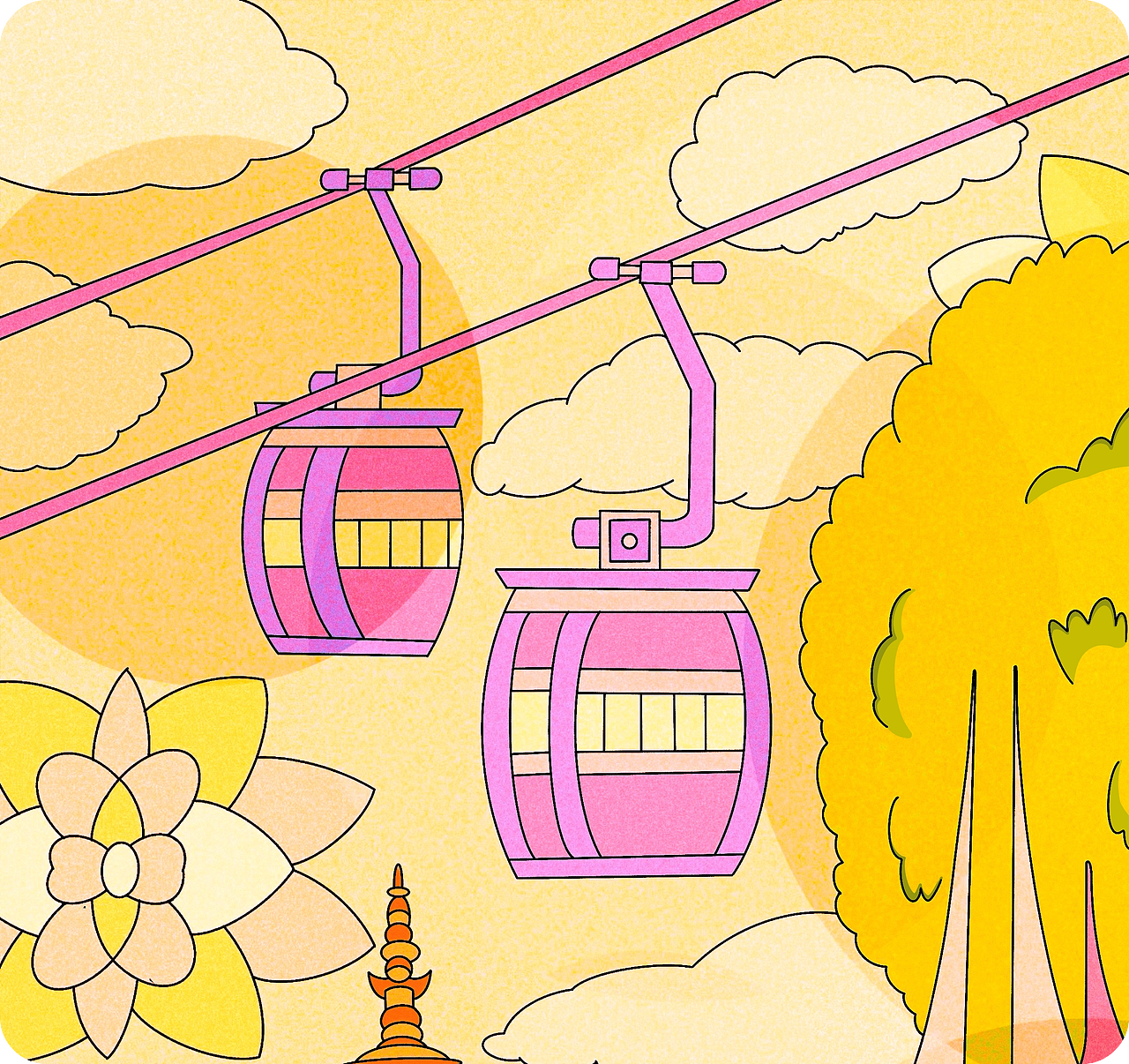 福州 有福之州 文旅海报（图ZMzk1NjM4OTQ4） - 商业插画 - 站酷设计师prince琦雨遇鱼原创素材 - 站酷ZCOOL