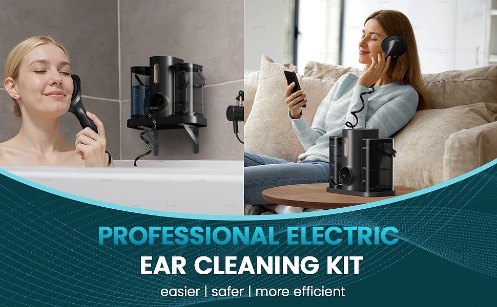 冲耳器 美容与个护-Amazon亚马逊主副图A+设计案例