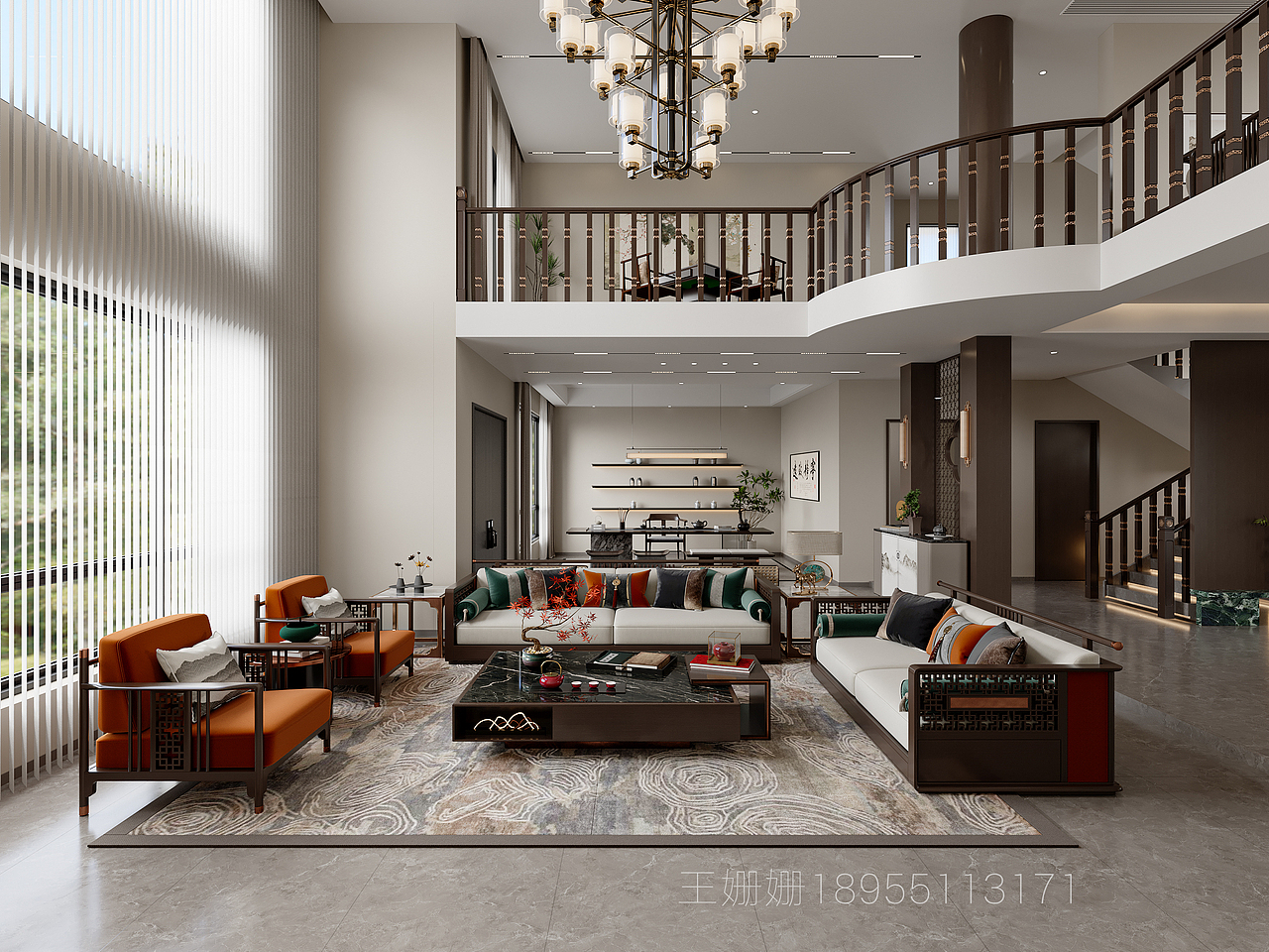 新中式自建别墅（图ZMzk1NjQ4NjMy） - 家装设计 - 站酷设计师姗姗18955113171原创素材 - 站酷ZCOOL