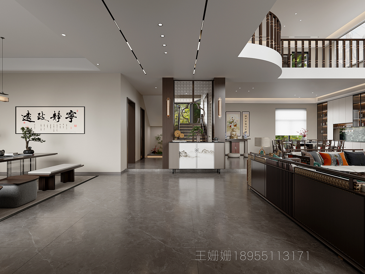 新中式自建别墅（图ZMzk1NjQ4NjQ0） - 家装设计 - 站酷设计师姗姗18955113171原创素材 - 站酷ZCOOL