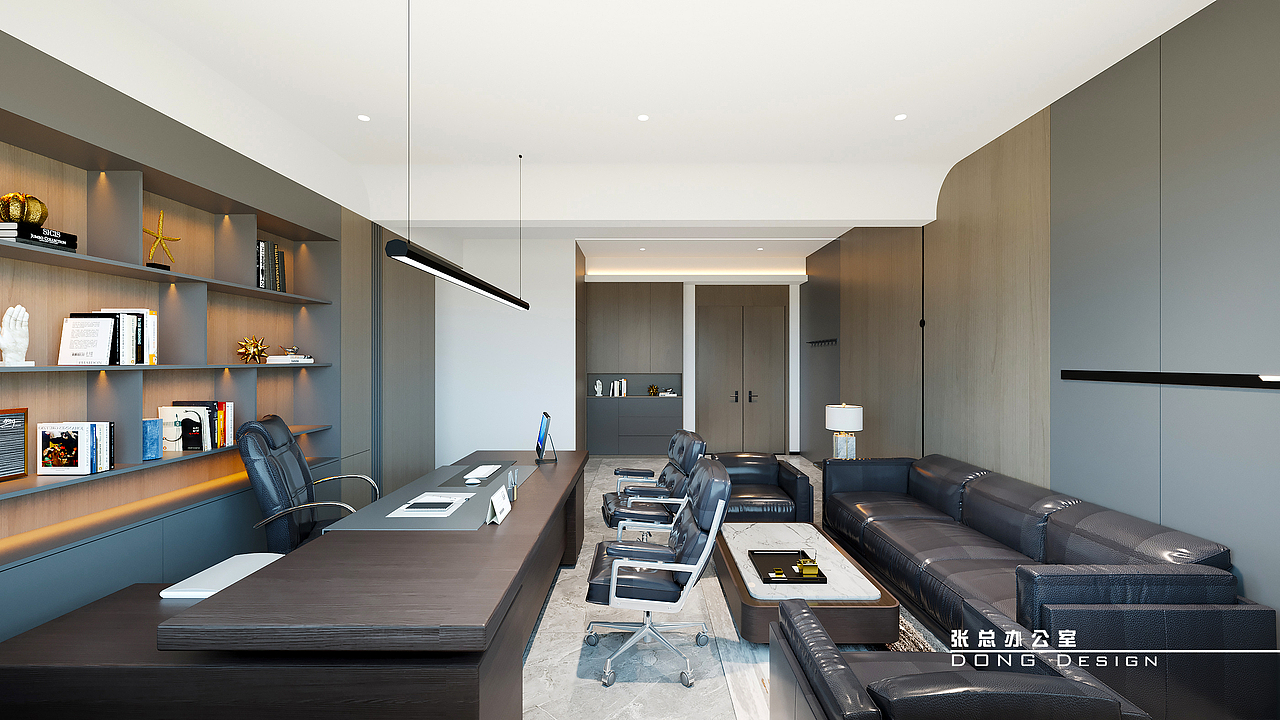 办公空间效果图