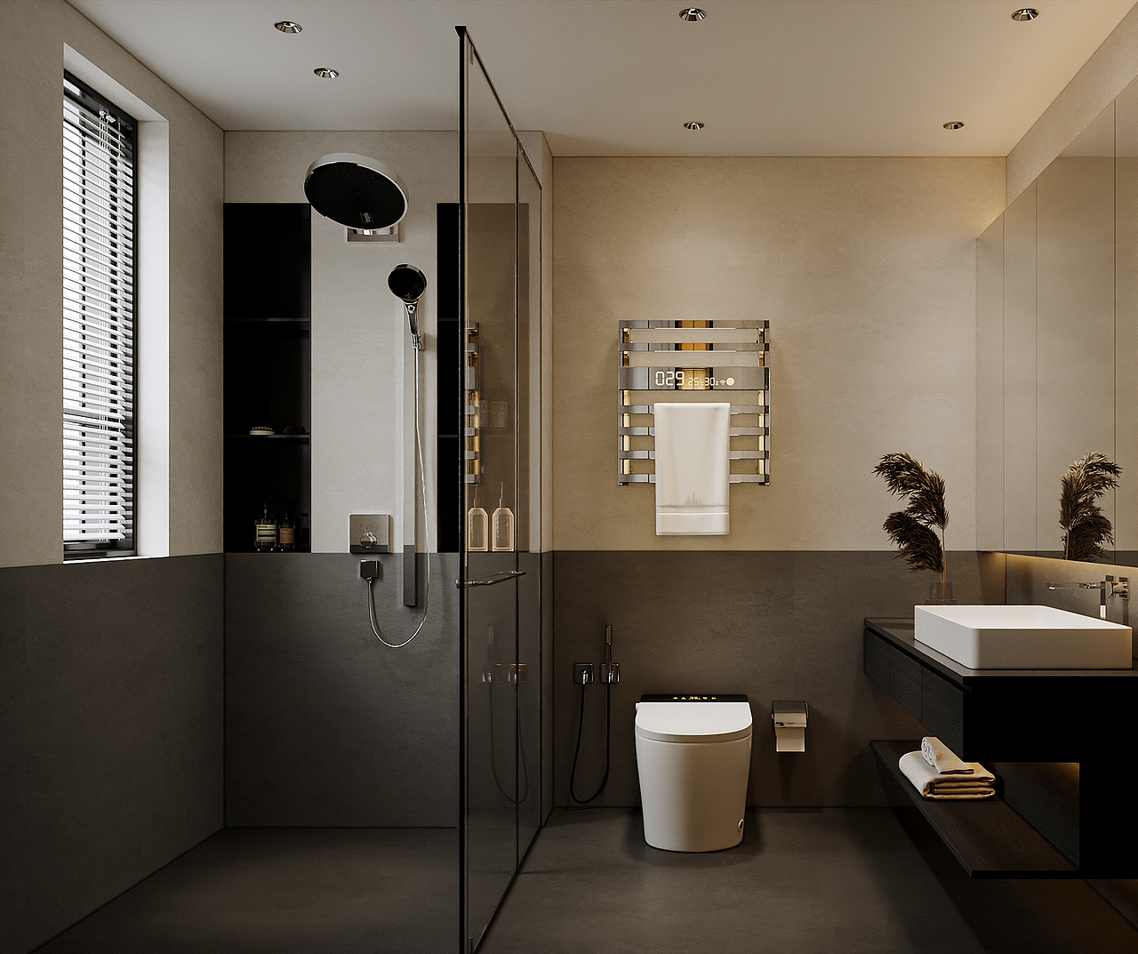 沈阳  保利云上145㎡  意式暗黑风效果表现