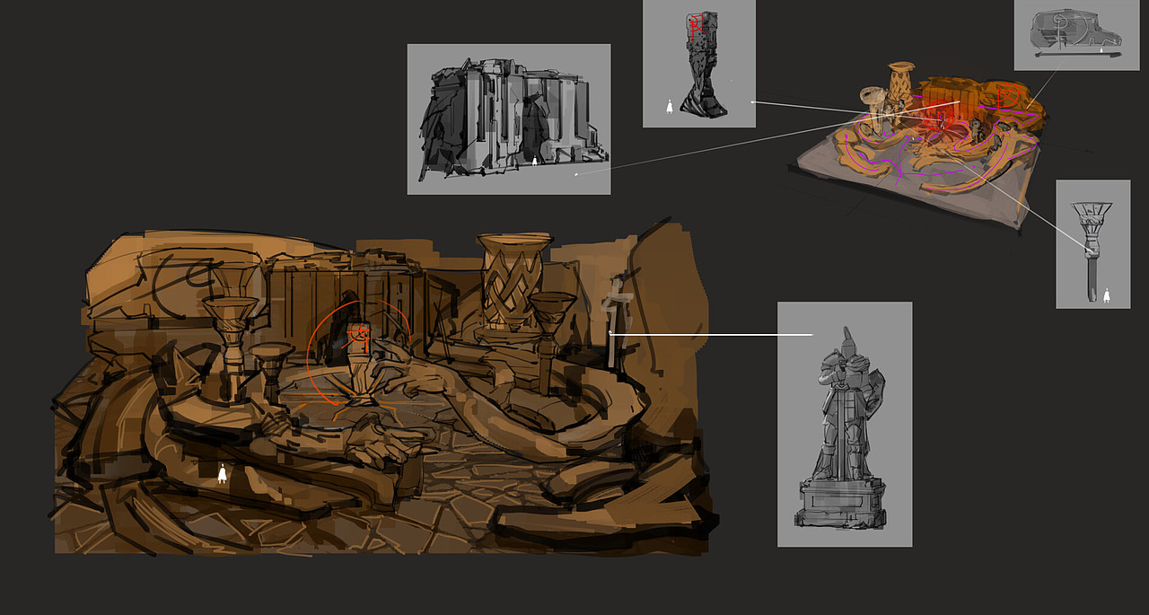 《诡秘之主》：被众神遗弃的土地——白银城（图ZMzk1NjY3Mzg0） - 游戏原画 - 站酷设计师大张超超原创素材 - 站酷ZCOOL