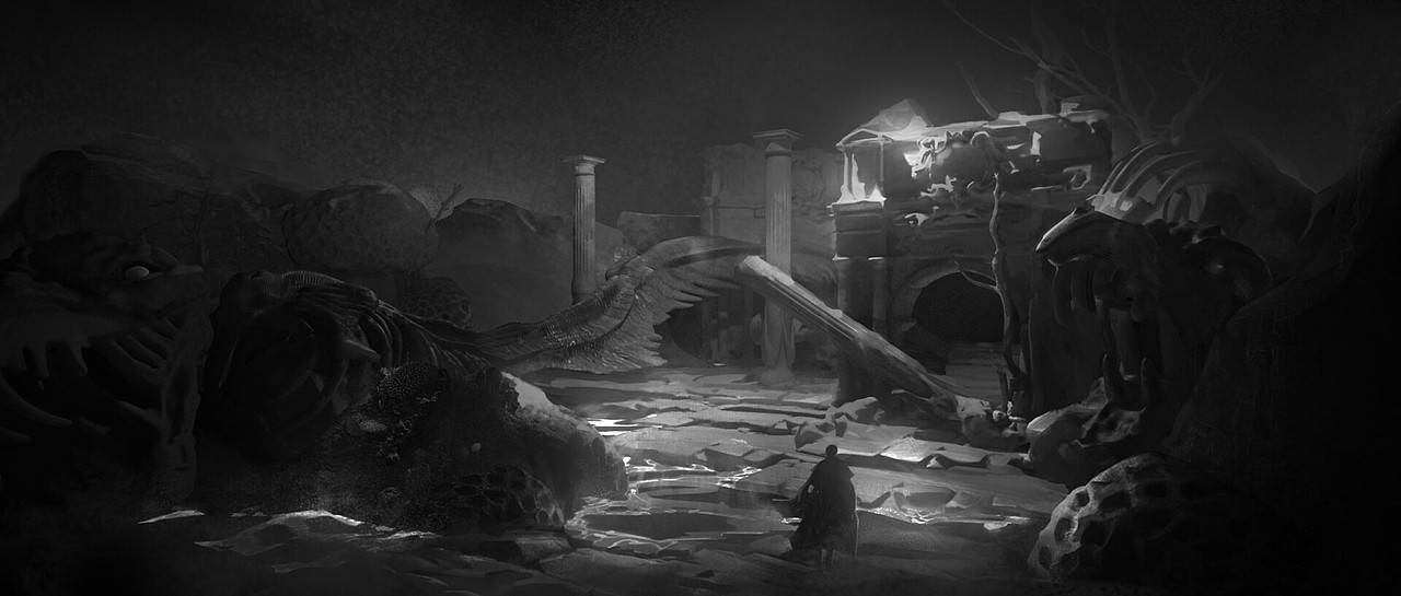 《诡秘之主》：海神陨落的被遗弃战场（图ZMzk1NjY3NDk2） - 游戏原画 - 站酷设计师大张超超原创素材 - 站酷ZCOOL