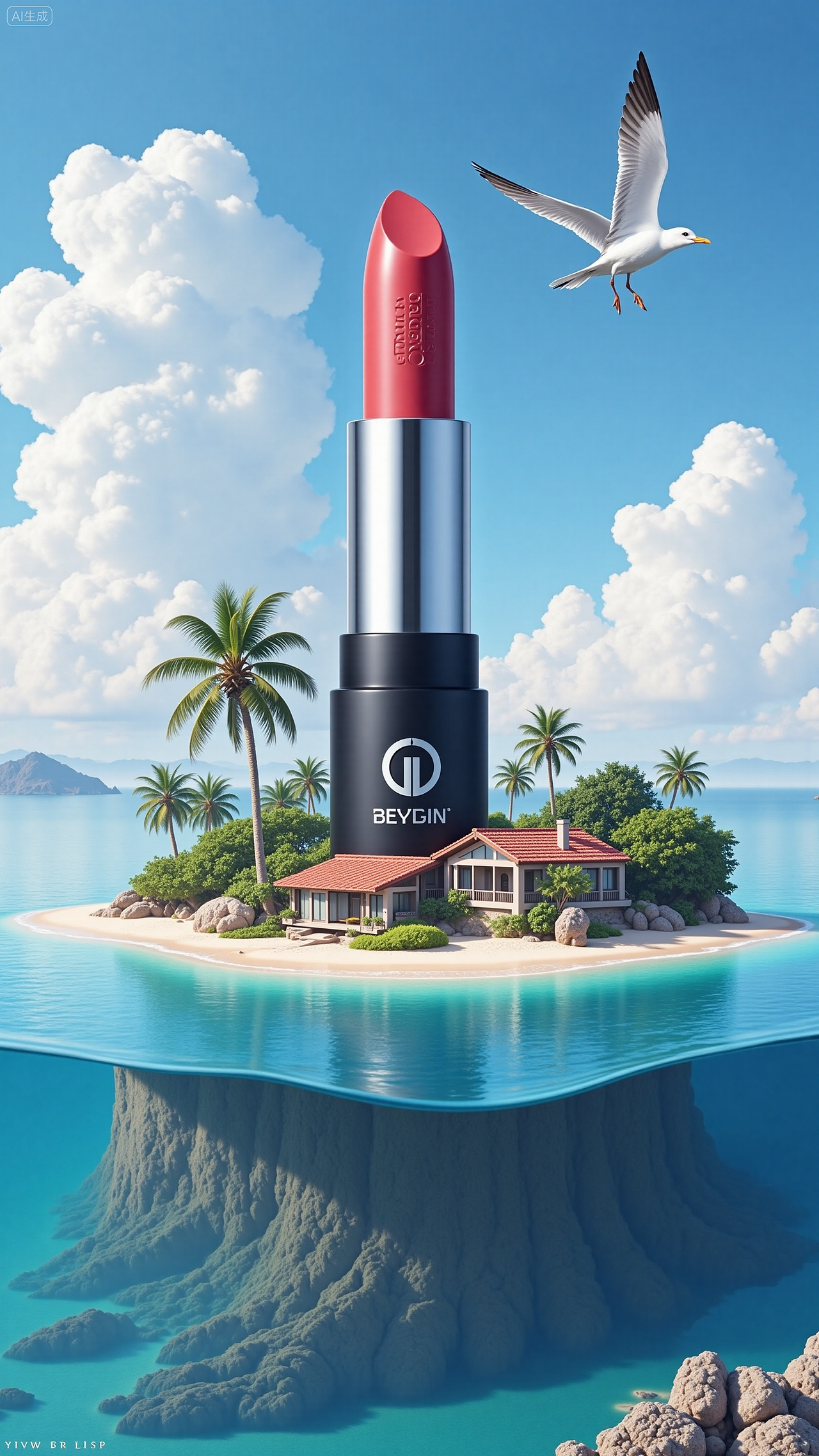 “迪奥之屿：红唇秘境”（图ZMzk1NjY4MTMy） - 产品 - 站酷设计师光曜新境文化科技原创素材 - 站酷ZCOOL