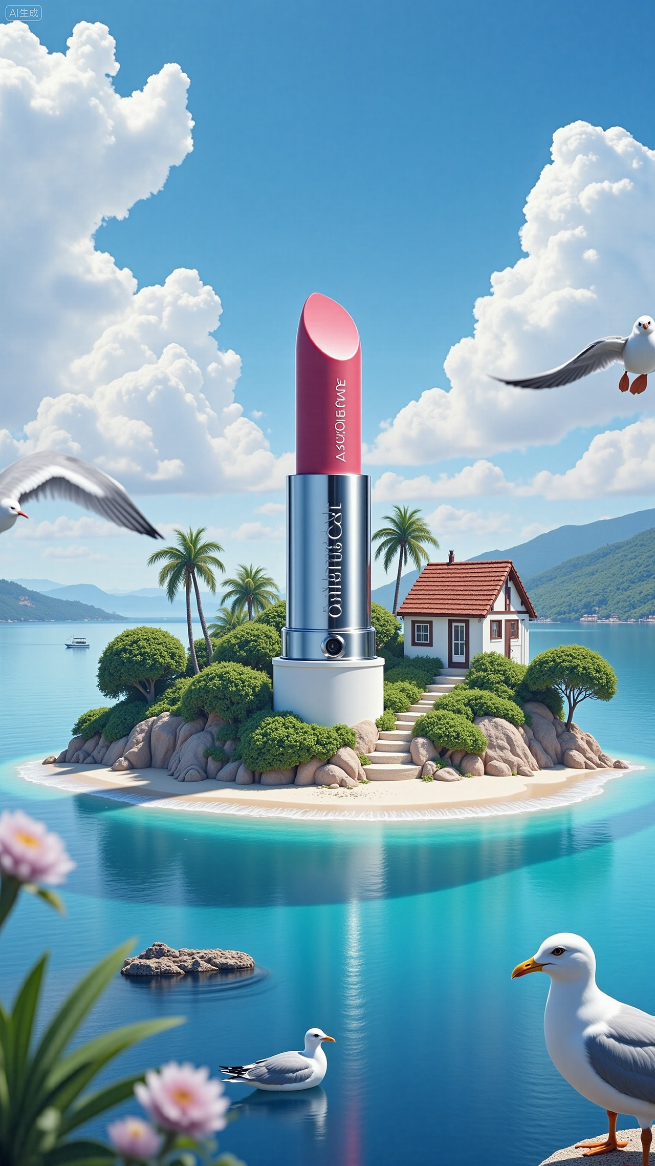 “迪奥之屿：红唇秘境”（图ZMzk1NjY4MTI4） - 产品 - 站酷设计师光曜新境文化科技原创素材 - 站酷ZCOOL