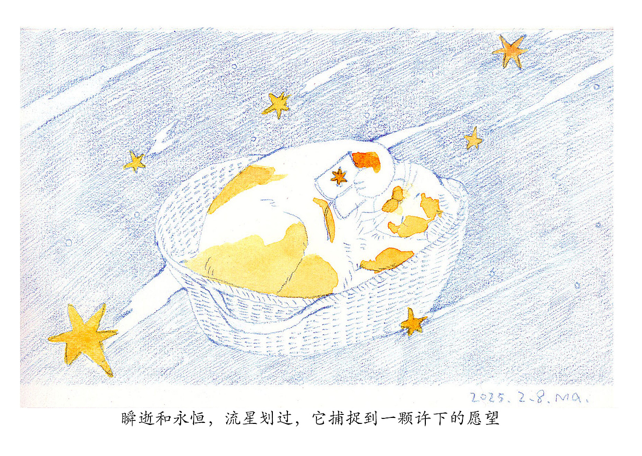 小猫的梦（图ZMzk1NjY4OTQw） - 儿童插画 - 站酷设计师马豆子原创素材 - 站酷ZCOOL