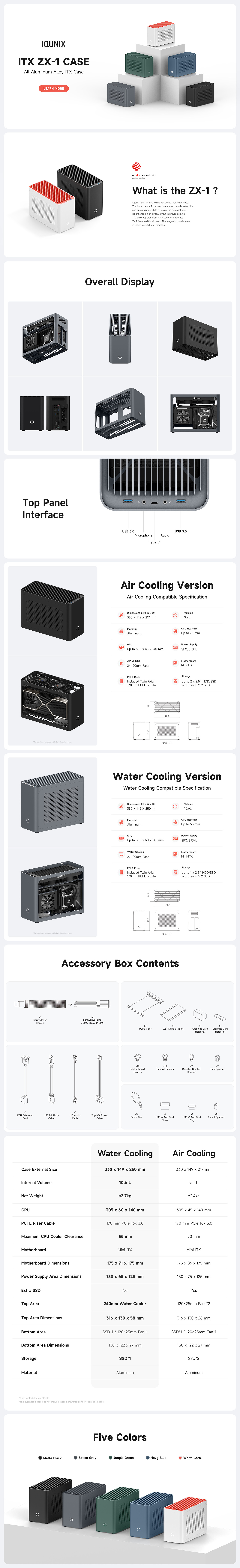 IQUNIX ZX-1 Mini-ITX Case（图ZMzk1NzAyODY4） - 电商 - 站酷设计师LINGULIAN原创素材 - 站酷ZCOOL