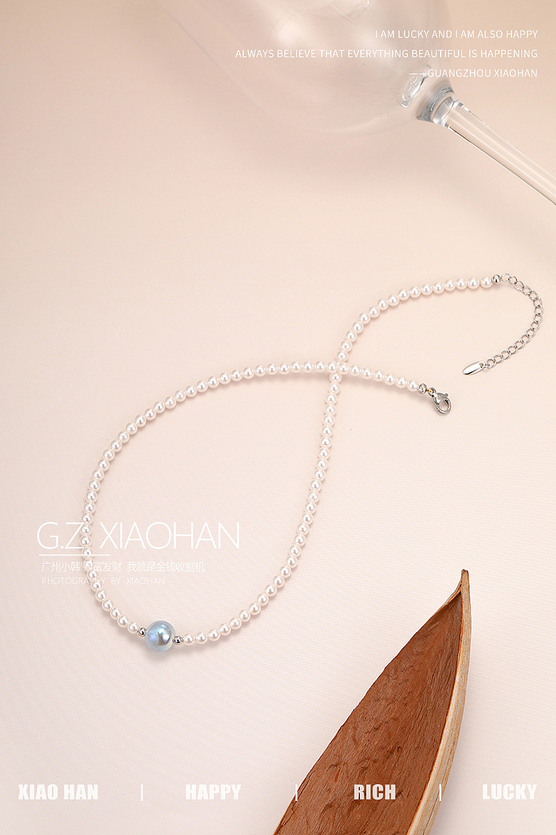 电商首饰拍摄 珍珠项链 珍珠饰品 珍珠手链 时尚首饰
