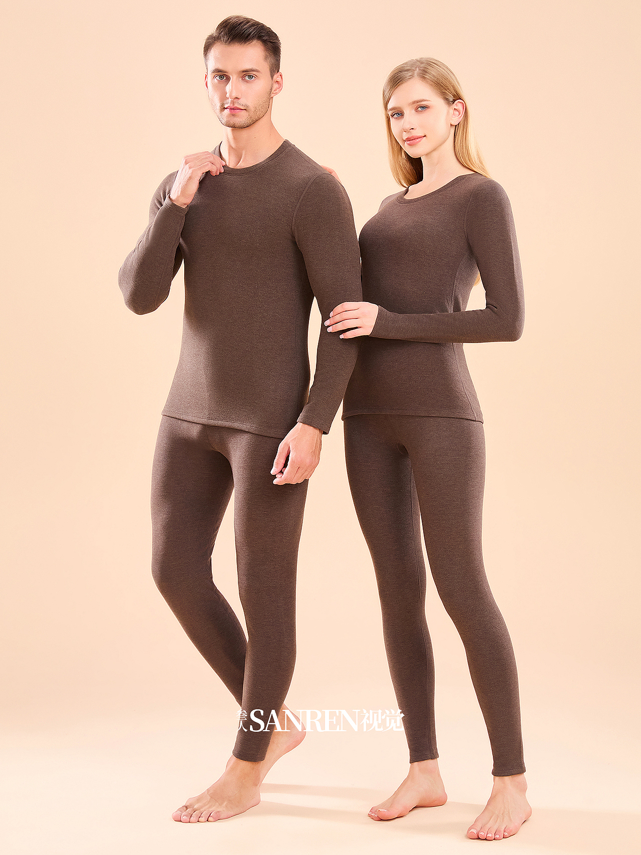 保暖内衣拍摄 模特拍摄 秋衣秋裤 男女内衣拍摄（图ZMzk1NzA3MTk2） - 人像摄影 - 站酷设计师叁人视觉原创素材 - 站酷ZCOOL