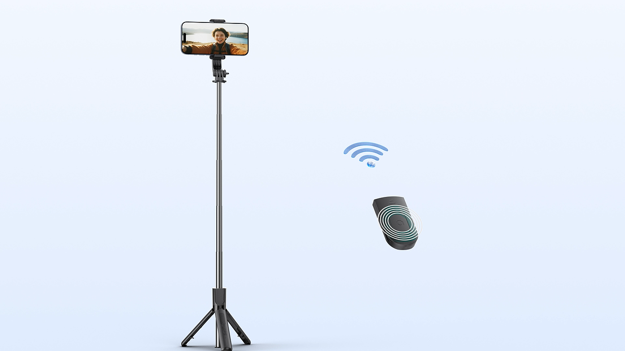 自拍杆|三维动画