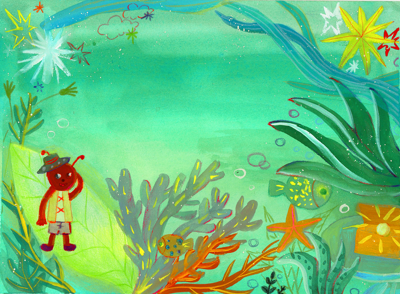 手绘扫描版 没加文字