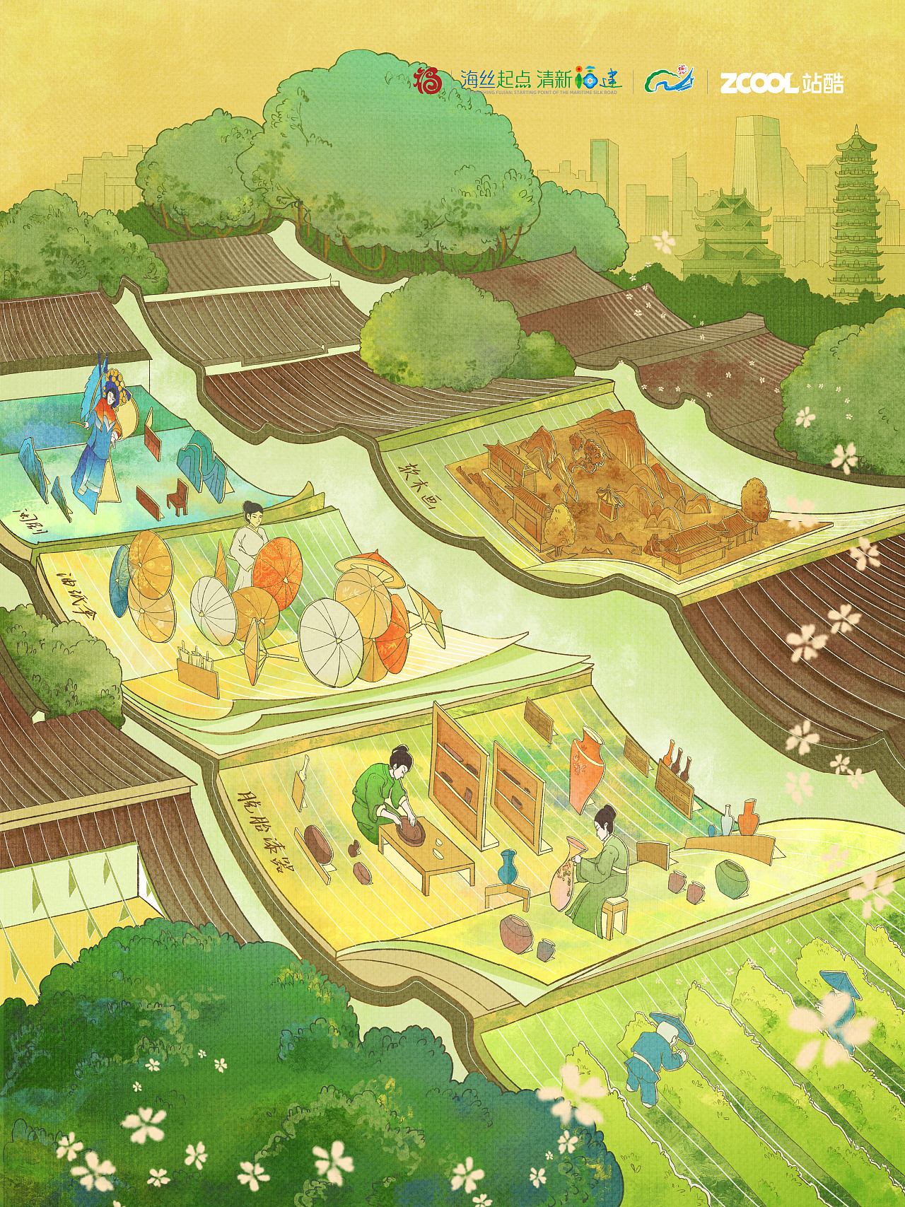 坊巷寻梦·折叠的福韵