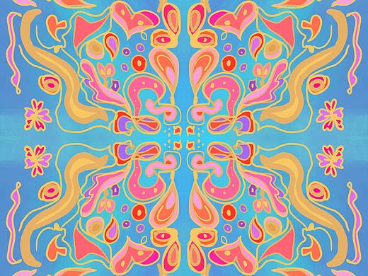 音乐绘画艺术插画