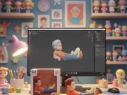 從筆尖到掌心：原創(chuàng)插畫“健身小人”變身手辦！