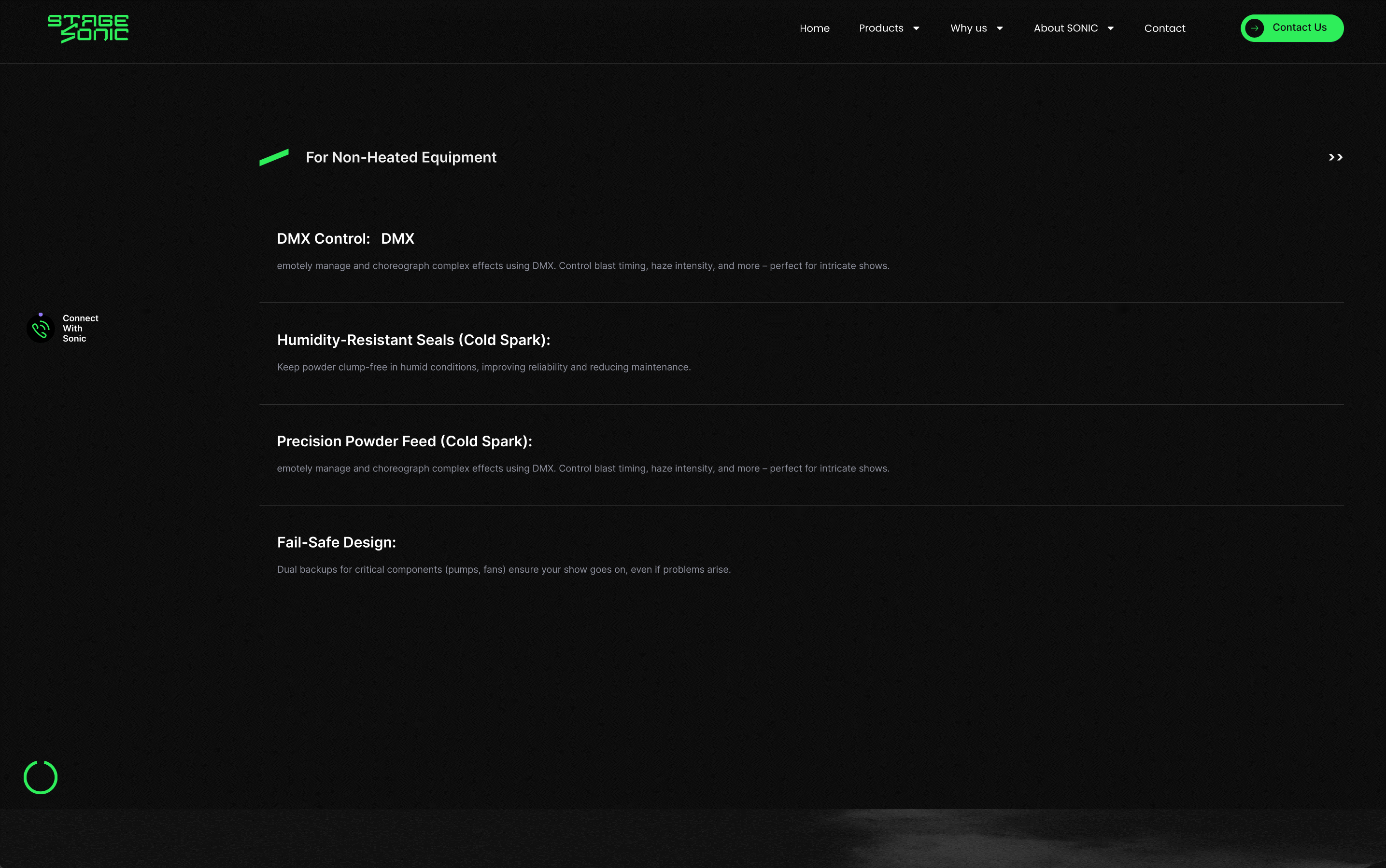 StageSonic-舞台设备响应式官网设计（图ZMzk1NzQxOTY4） - 企业官网 - 站酷设计师小径分叉的村口原创素材 - 站酷ZCOOL