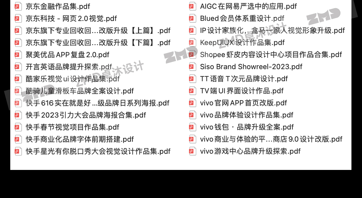 很难找的“圈内大牛”设计师作品集！（图ZMTUyMDUyNjQ=） - 观点 - 站酷设计师ZMD卓沐设计原创素材 - 站酷ZCOOL