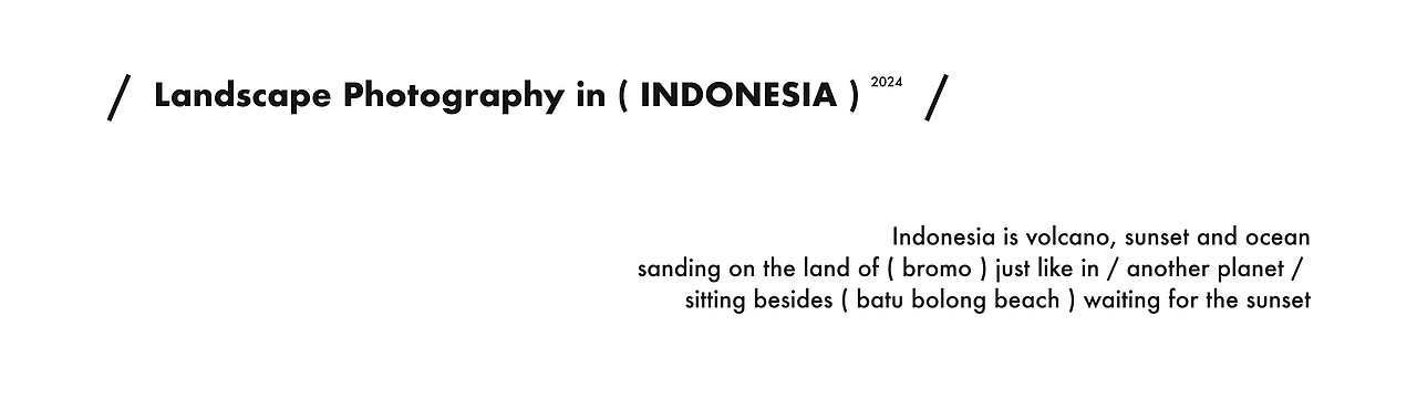 Indonesia is volcano, sunset and ocean