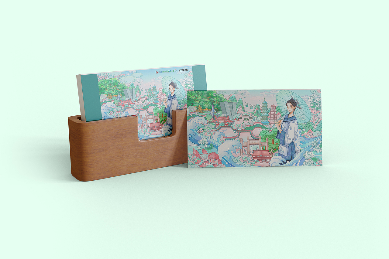 茉莉榕城・福泽之地（图ZMzk1NzU2MTI4） - 商业插画 - 站酷设计师IRENE嘎嘎原创素材 - 站酷ZCOOL