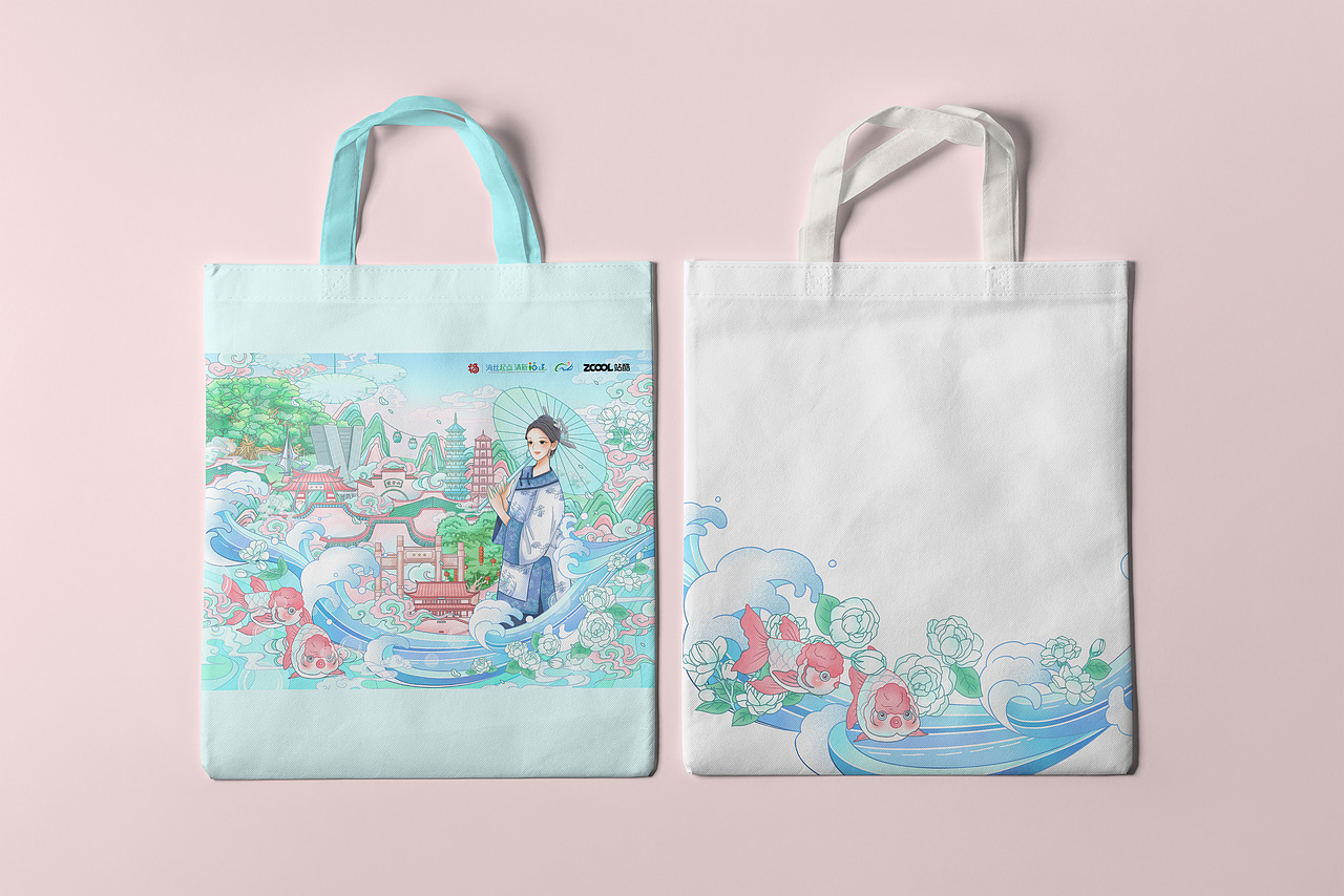 茉莉榕城・福泽之地（图ZMzk1NzU2MTMy） - 商业插画 - 站酷设计师IRENE嘎嘎原创素材 - 站酷ZCOOL