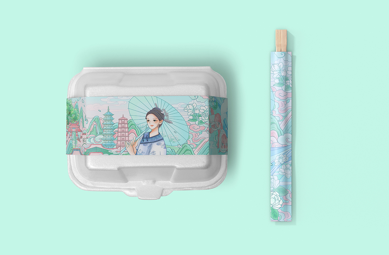 茉莉榕城・福泽之地（图ZMzk1NzU2NzY4） - 商业插画 - 站酷设计师IRENE嘎嘎原创素材 - 站酷ZCOOL