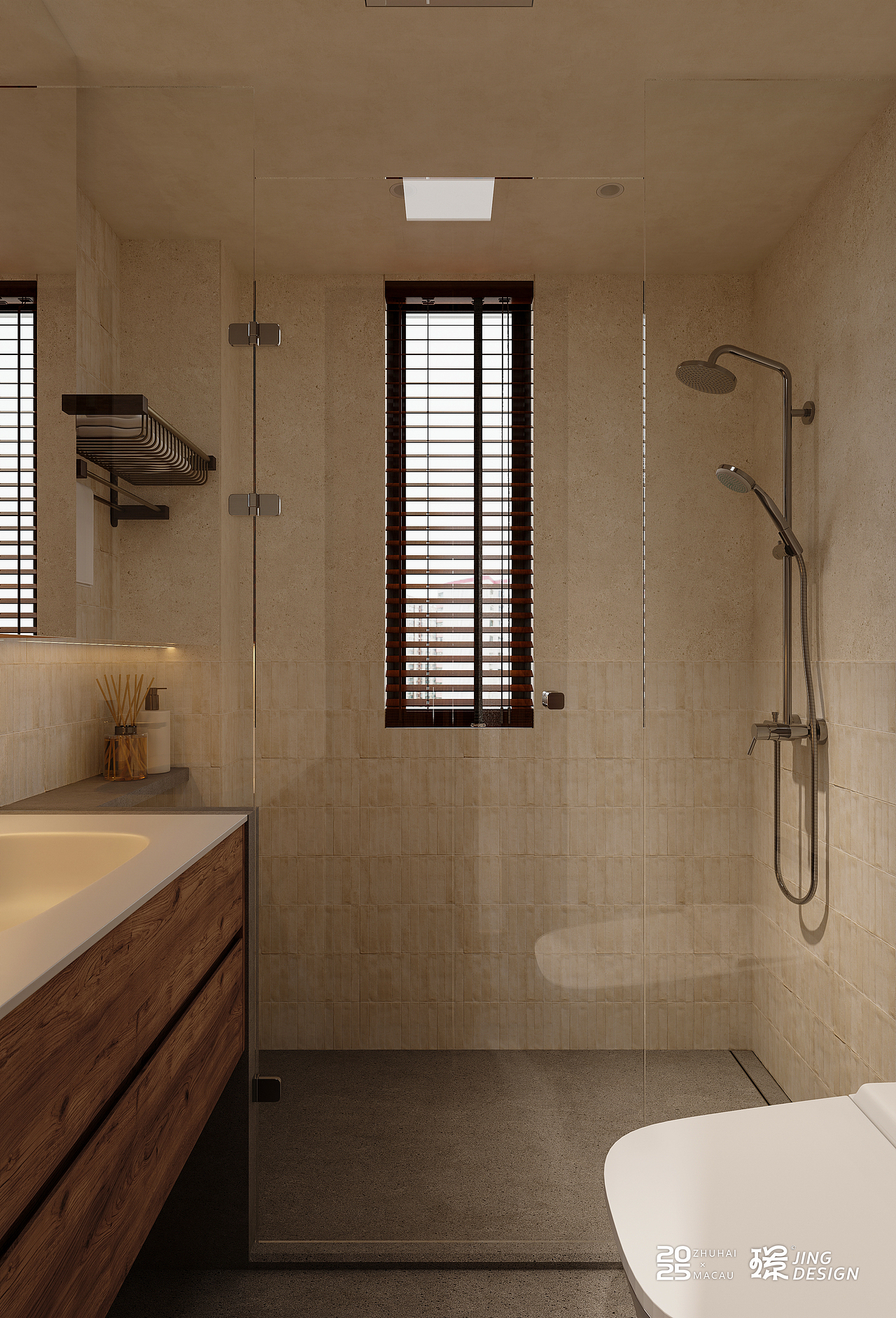 中古侘寂大地风的设计案例(旧房改造现场施工落地中)