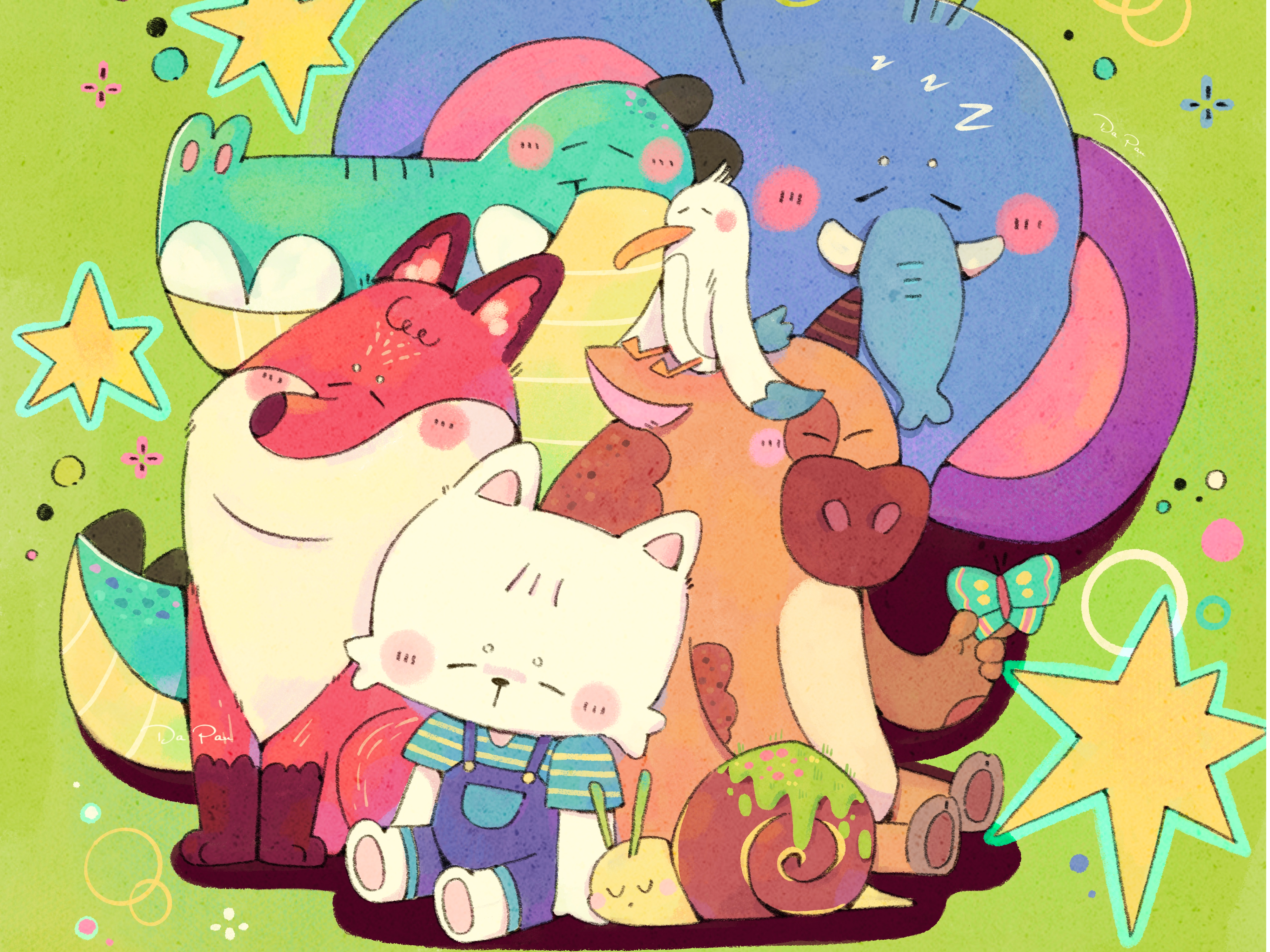 小猫咪插画合集