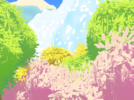 blender 风格化场景